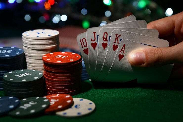 User interface shows clear betting options and limits Game interface with betting options for Captain's Bounty